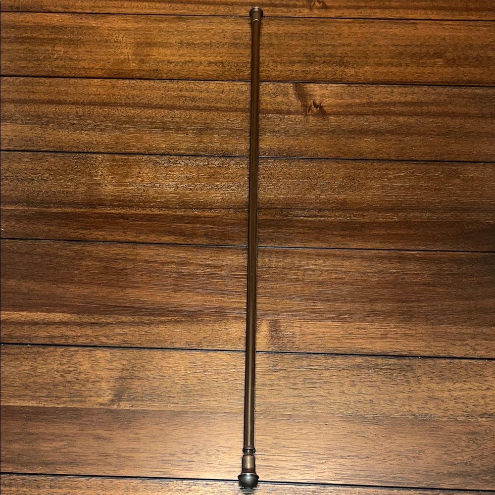 Mainstays 28”-48” Bronze Brown 7/16” Cafe Rod